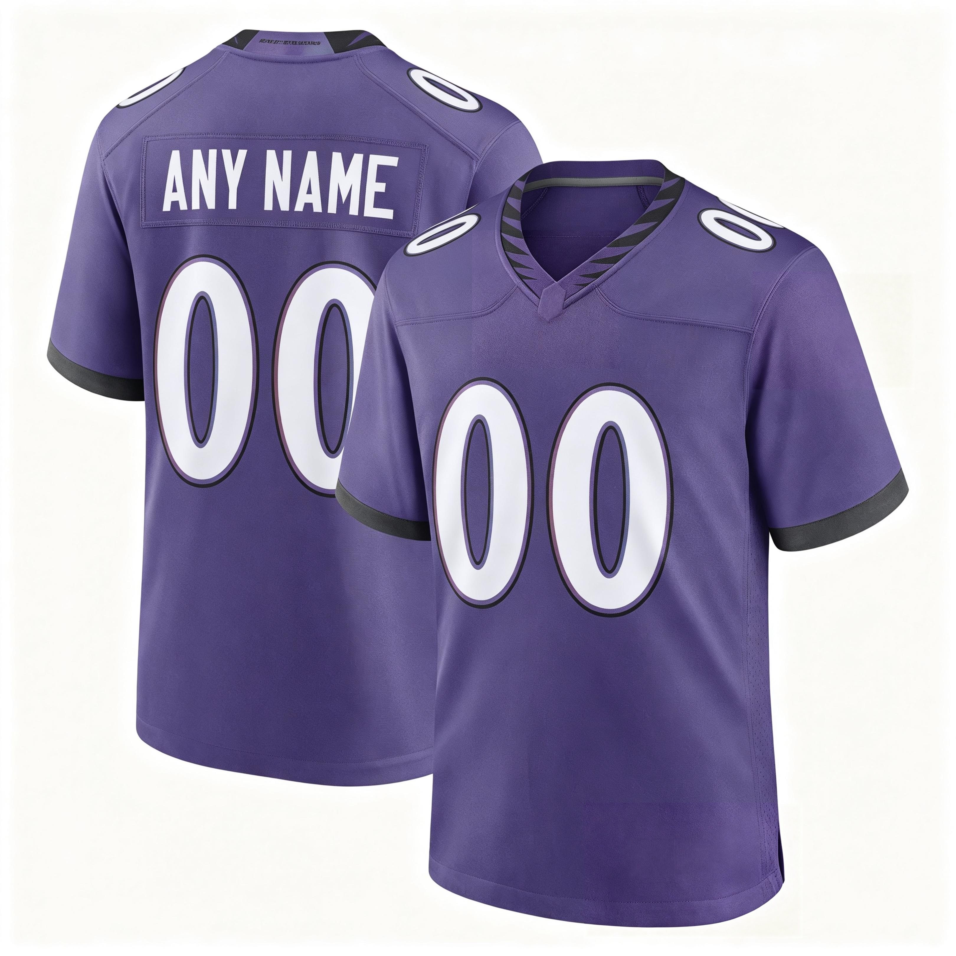 Men's Custom Purple Jersey