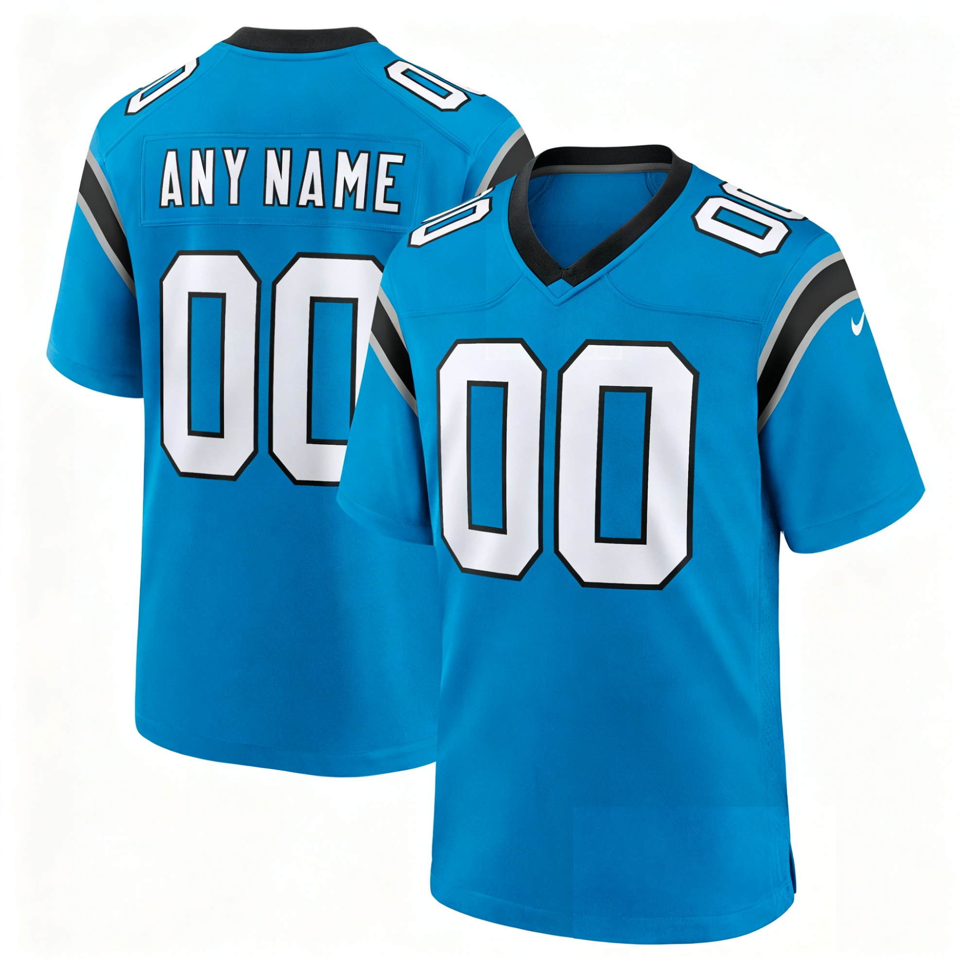Men's Custom Blue Jersey