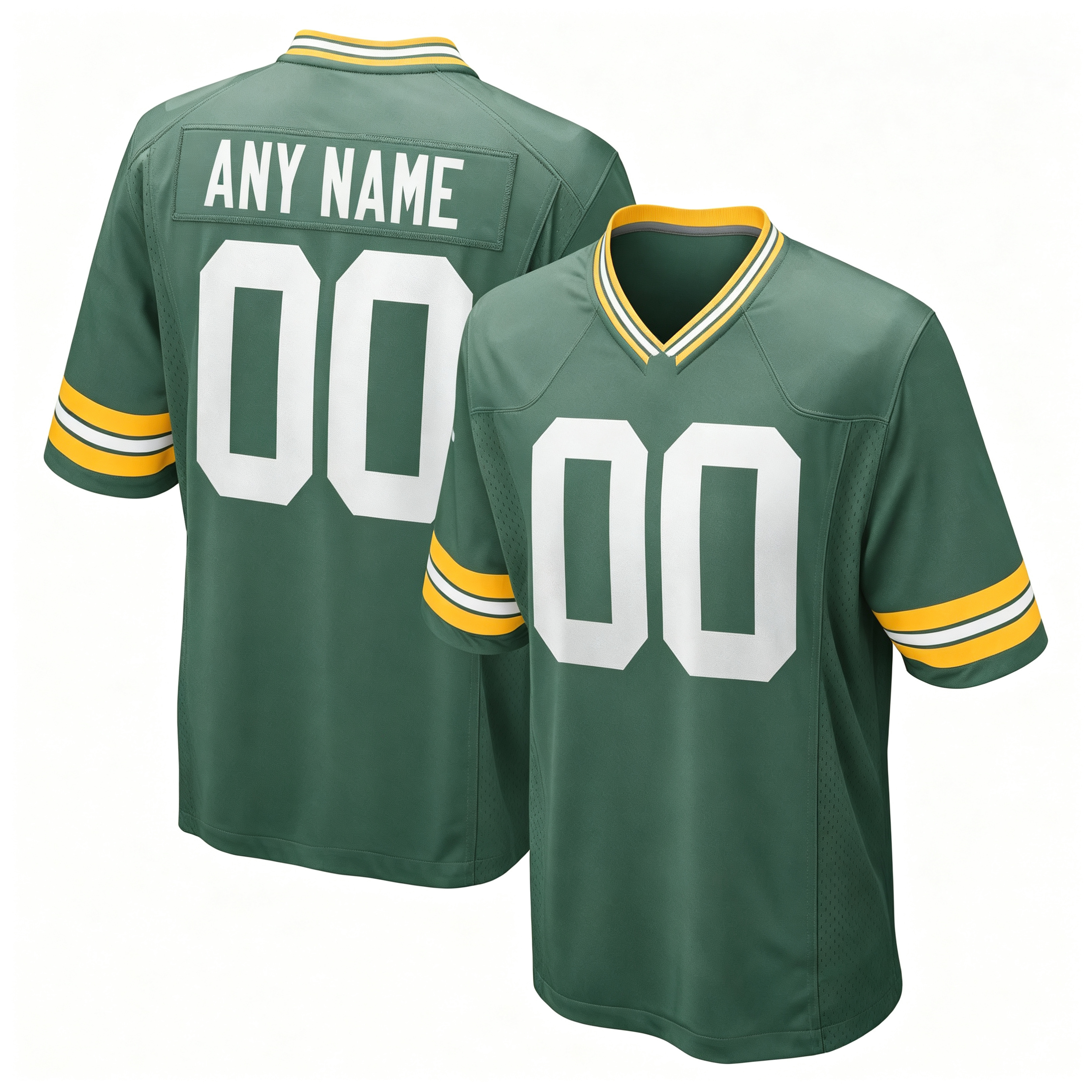 Men's Custom Green Jersey