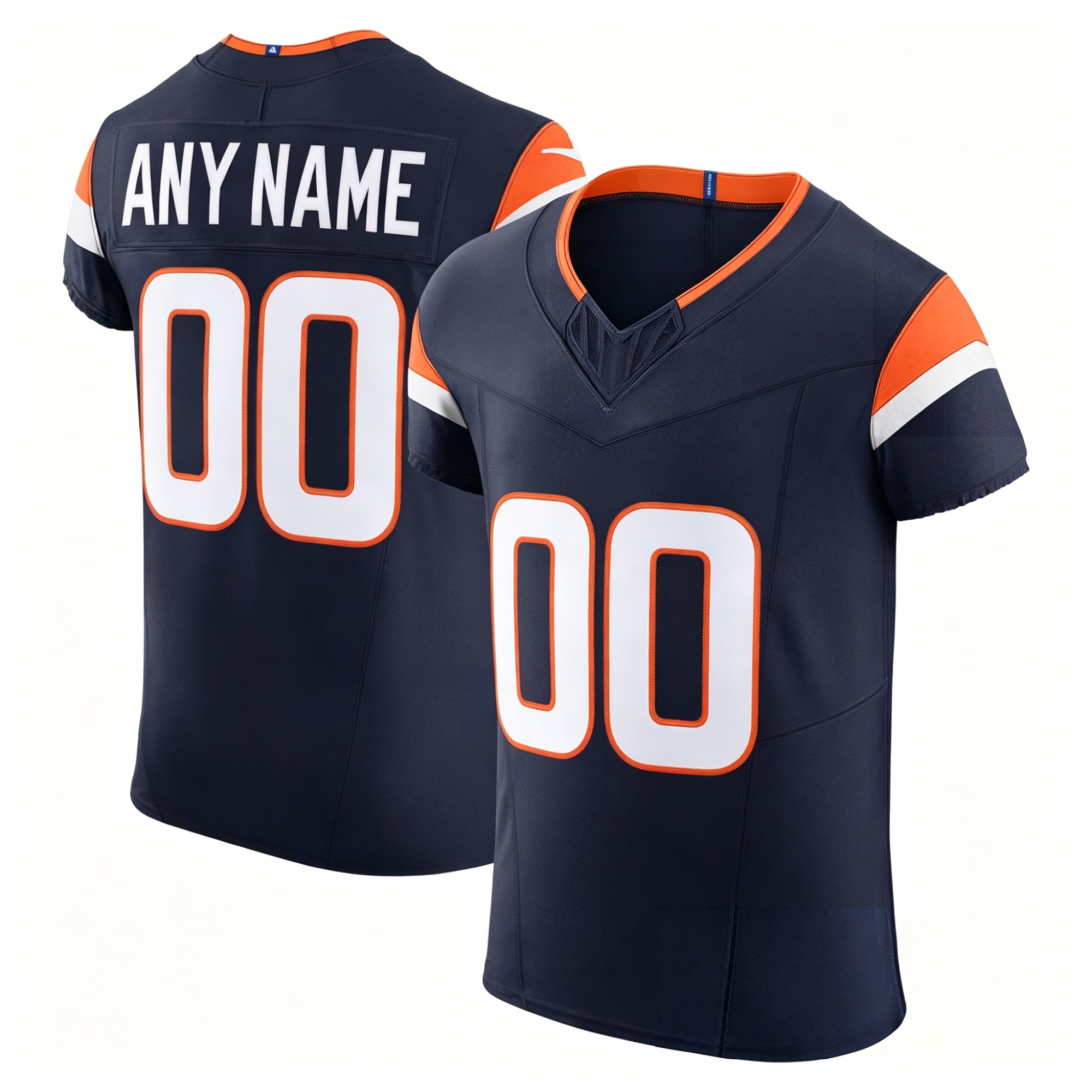 Men's Custom Navy Vapor Jersey
