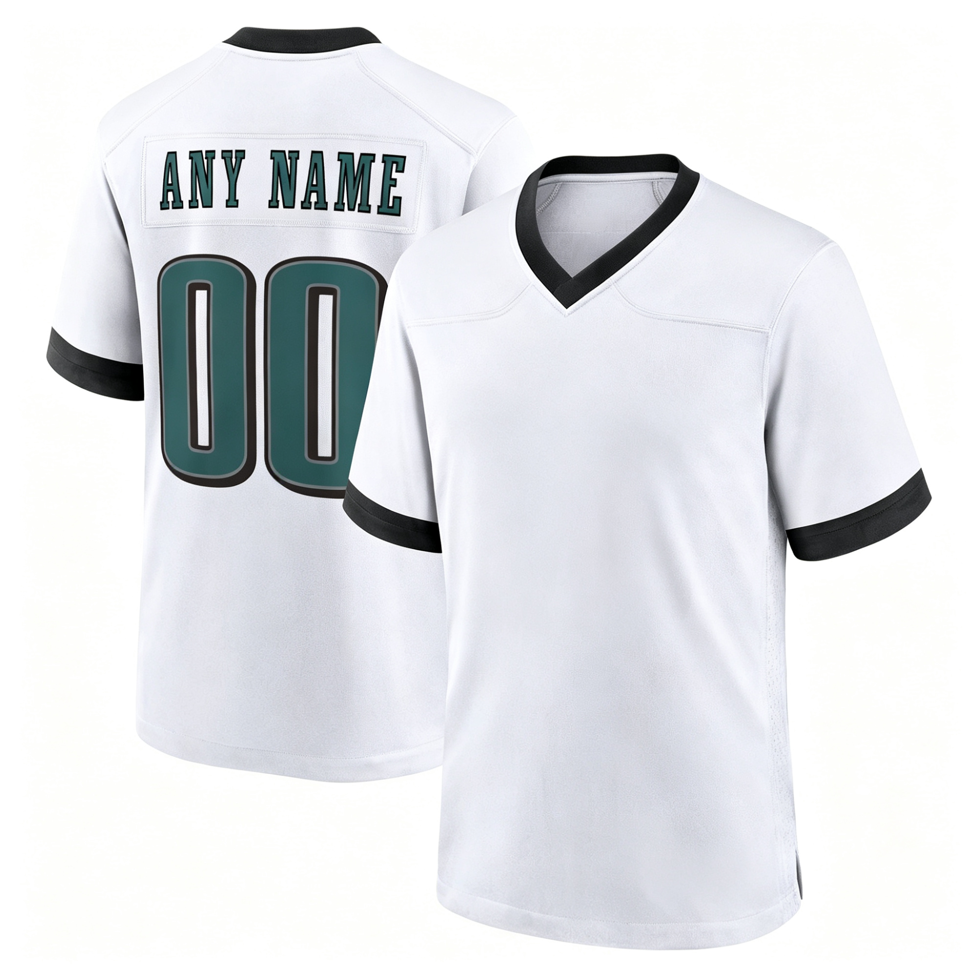 Men's Custom White Jersey