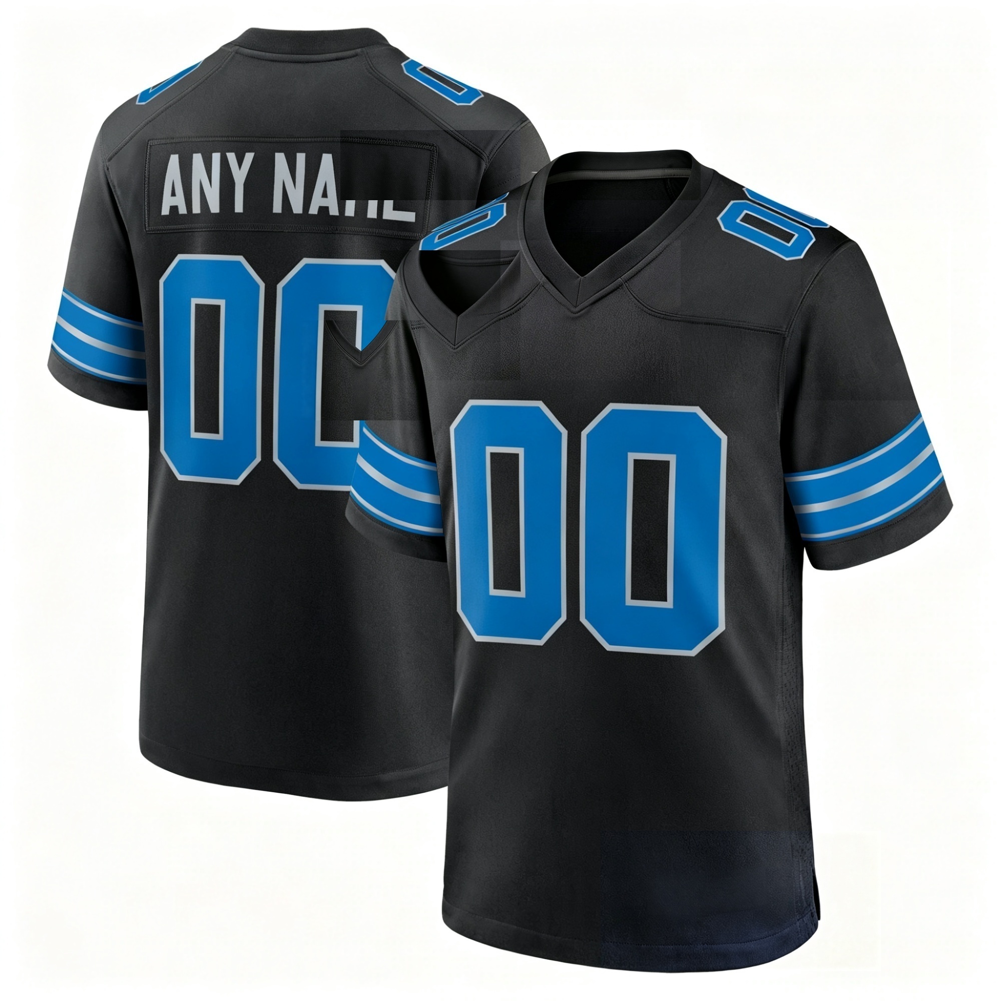Men's Custom Black Jersey