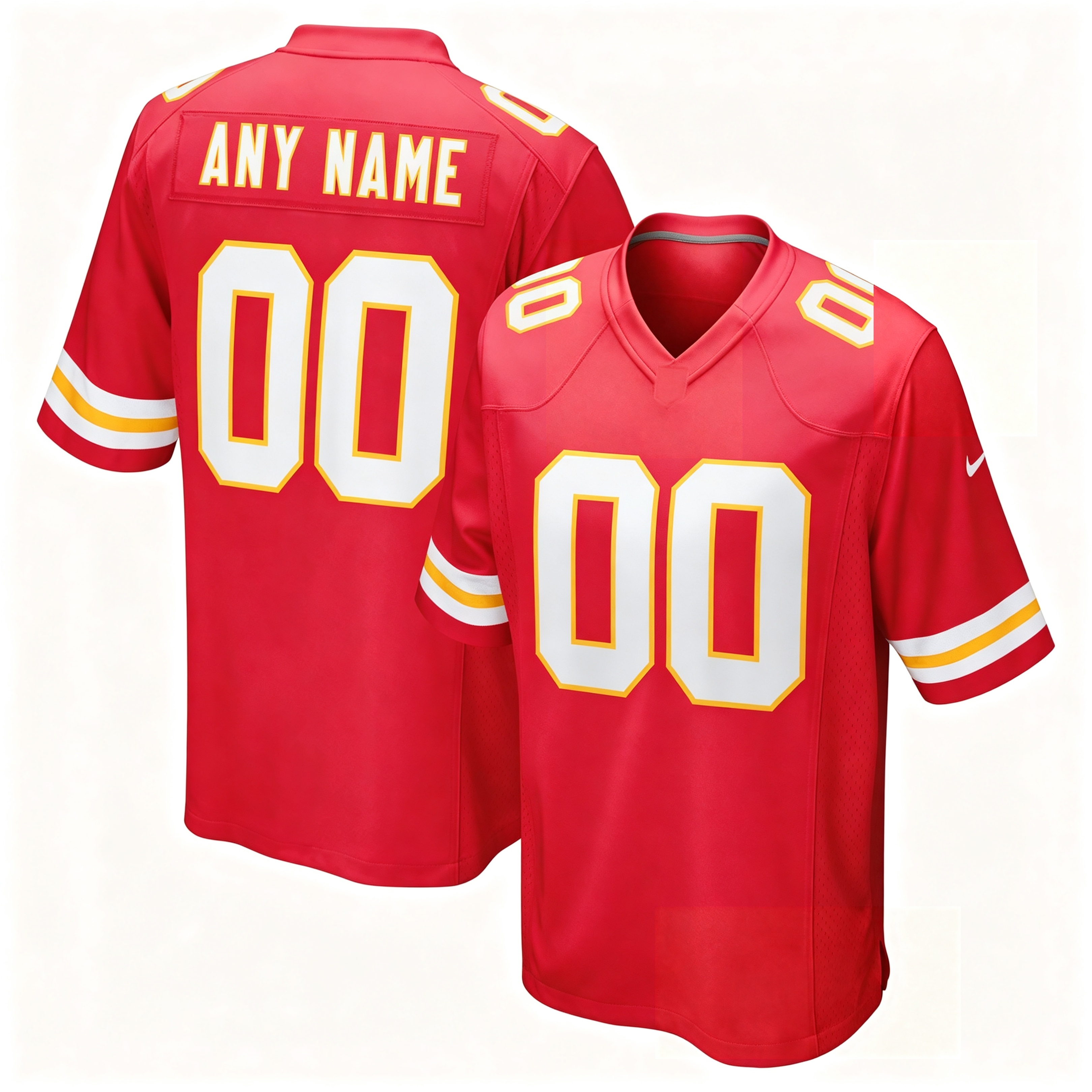 Men's Custom Red Jersey