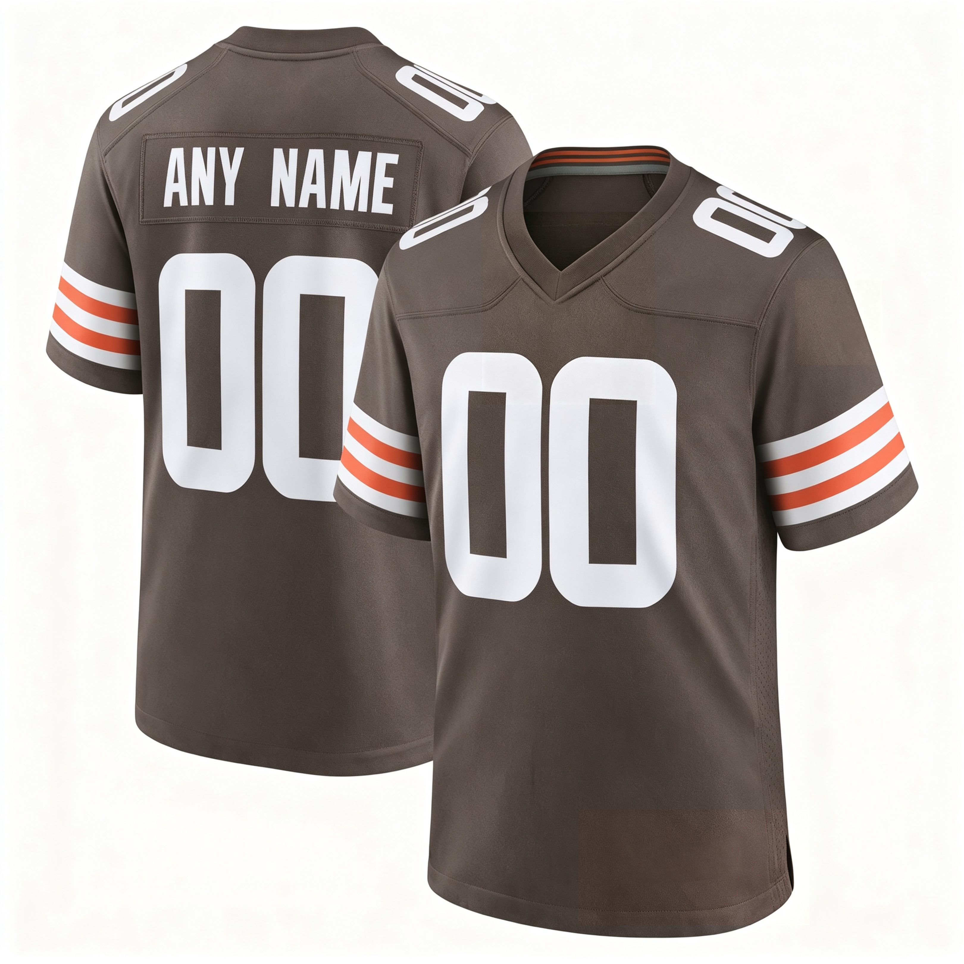Men's Custom Brown Jersey