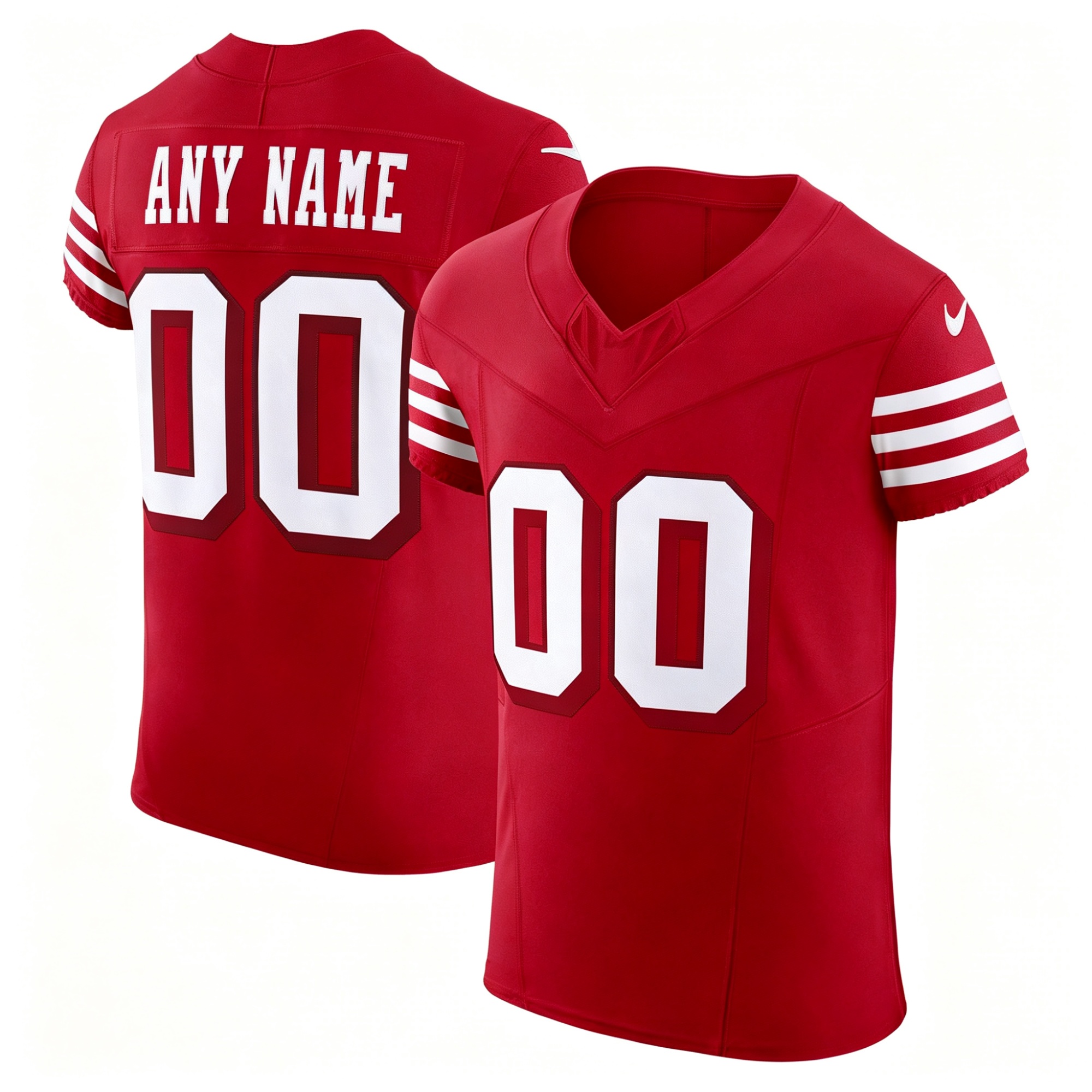 Men's Custom Scarlet Vapor Jersey
