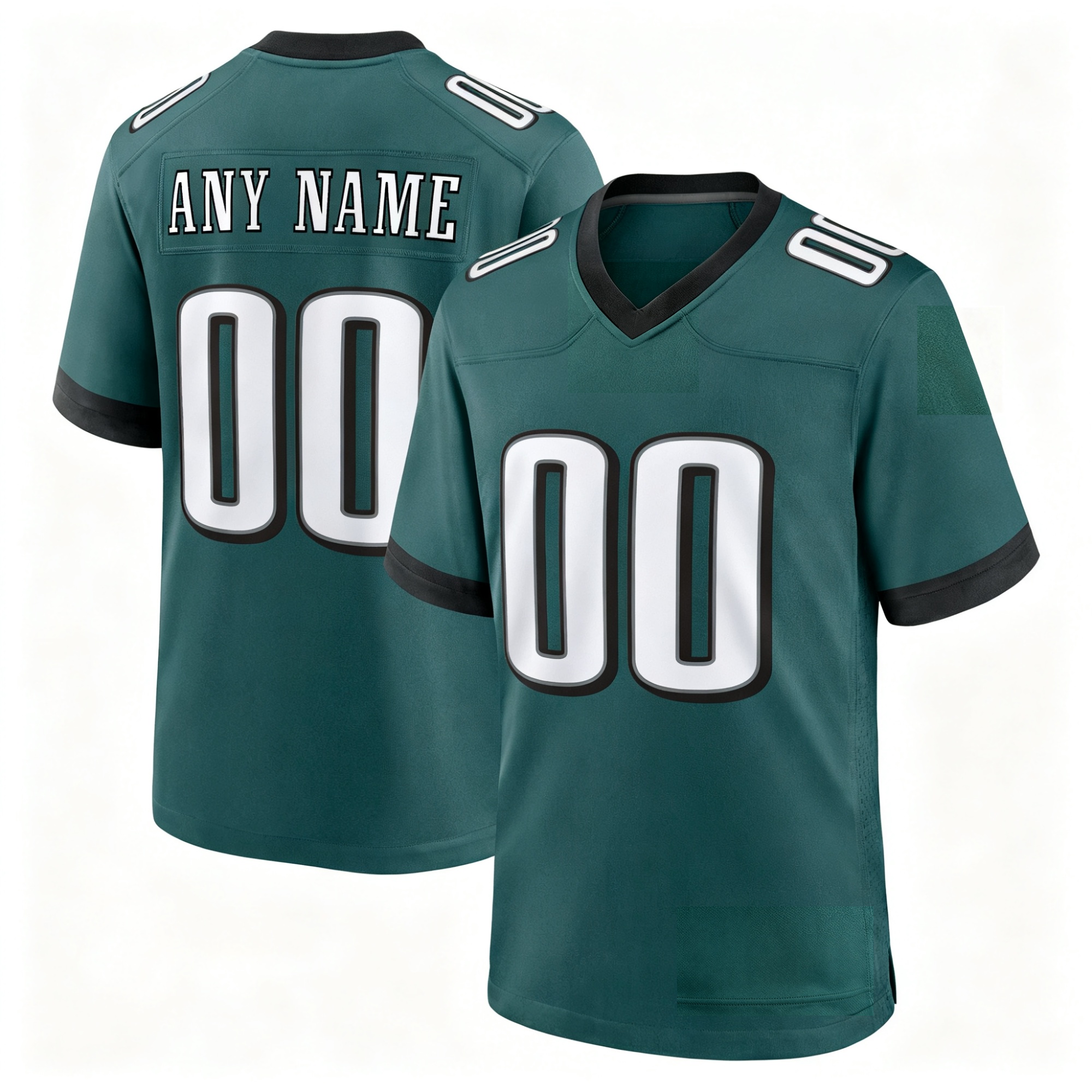 Men's Custom Midnight Green Jersey