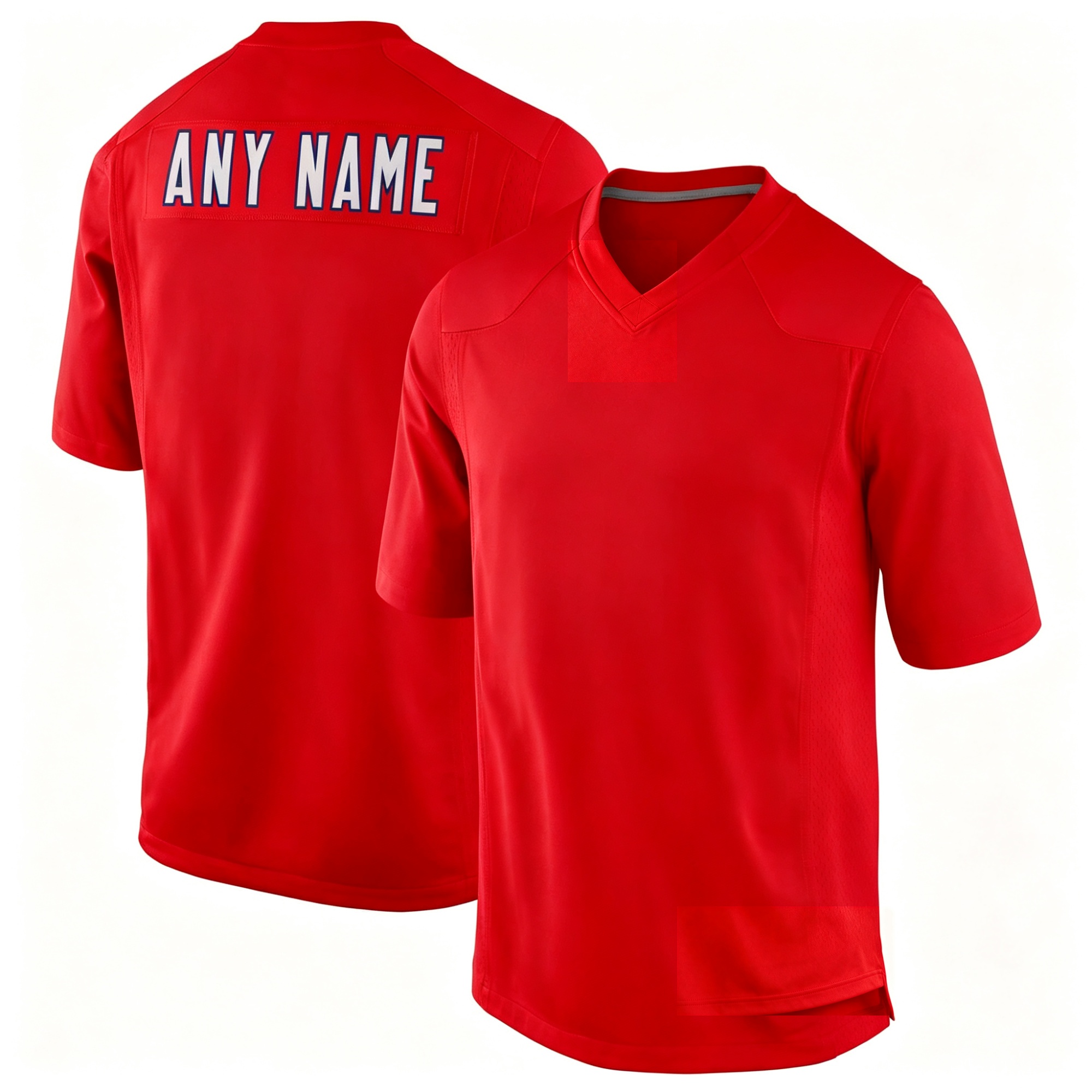 Men's Custom Red Jersey