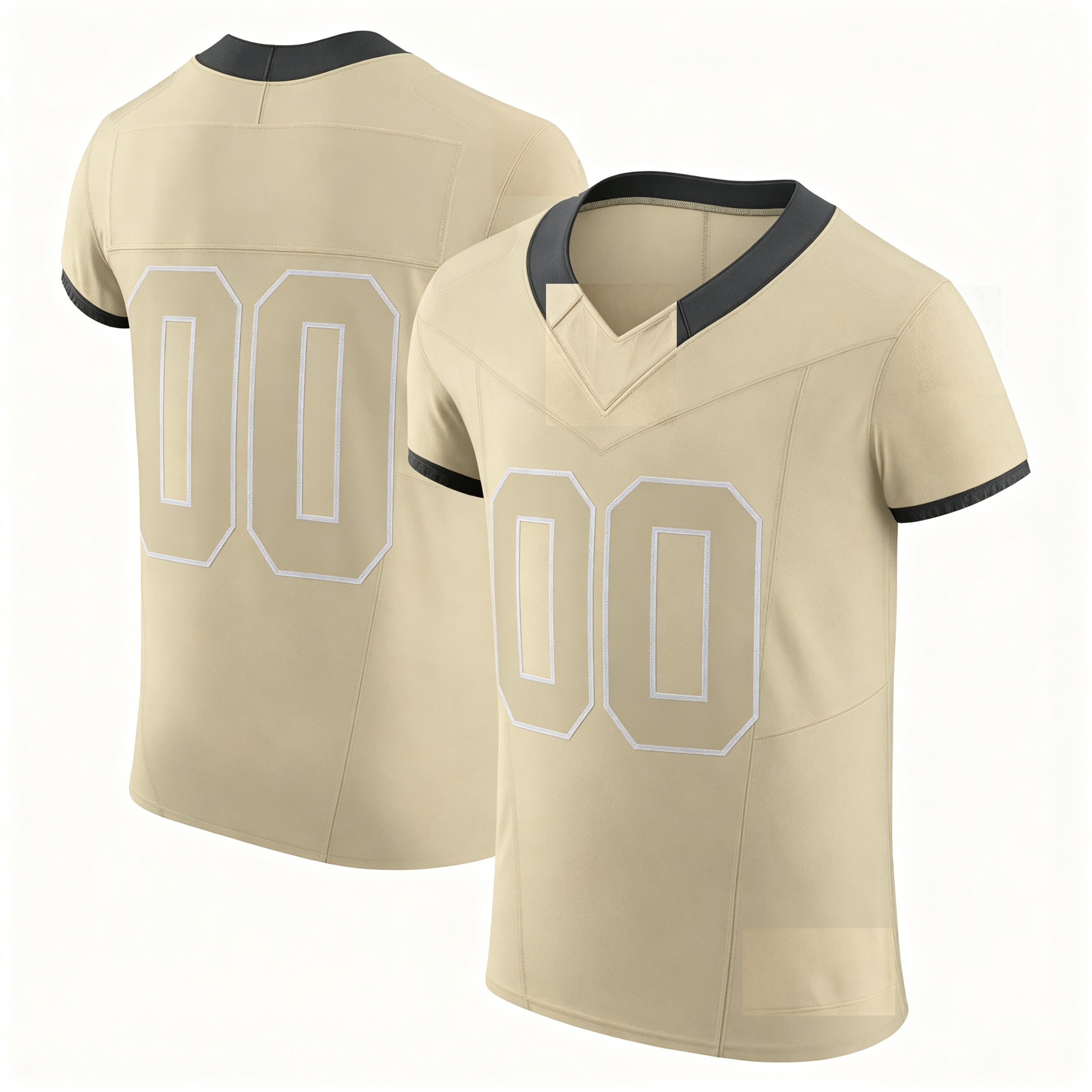 Men's Custom Gold Vapor Jersey