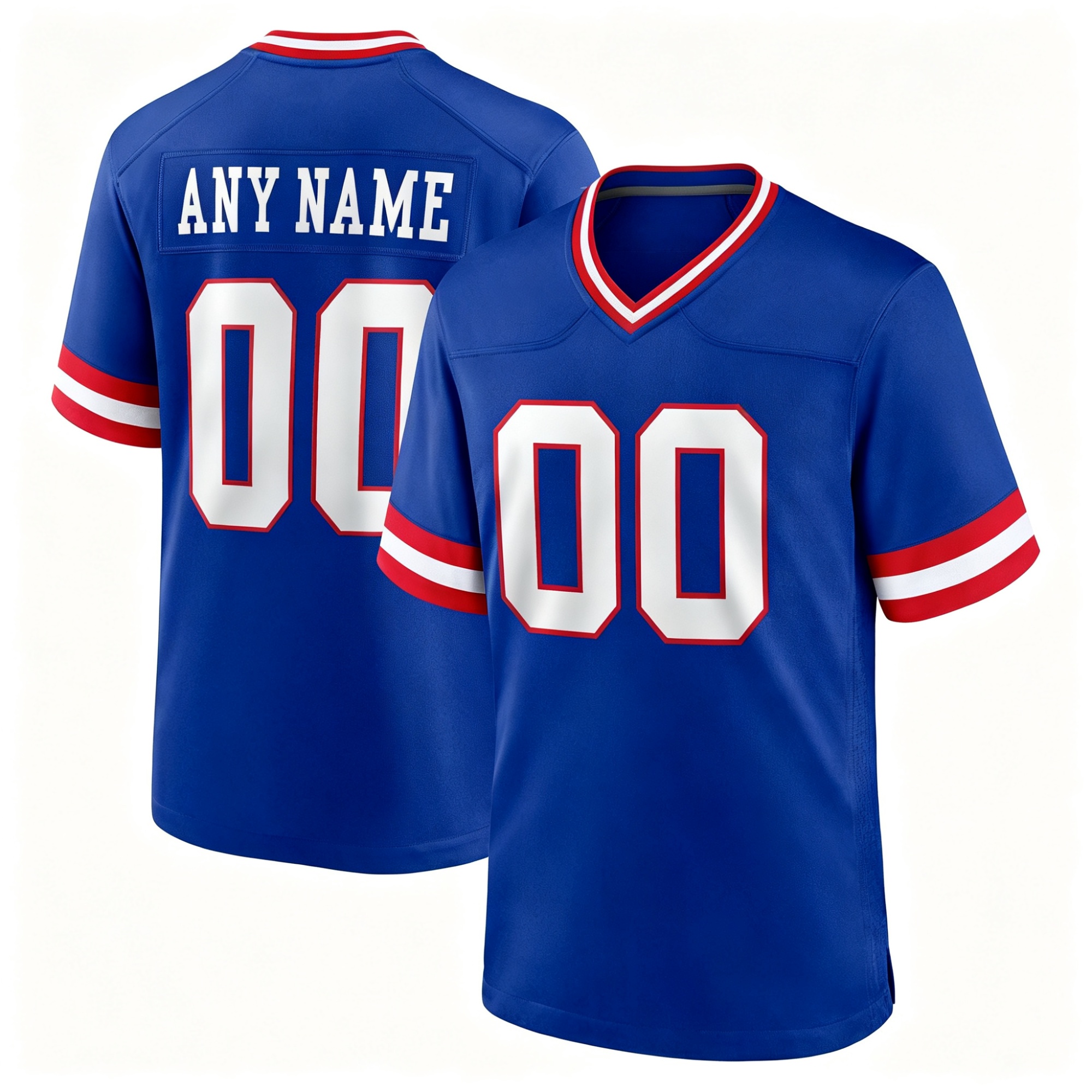 Men's Custom Royal Jersey