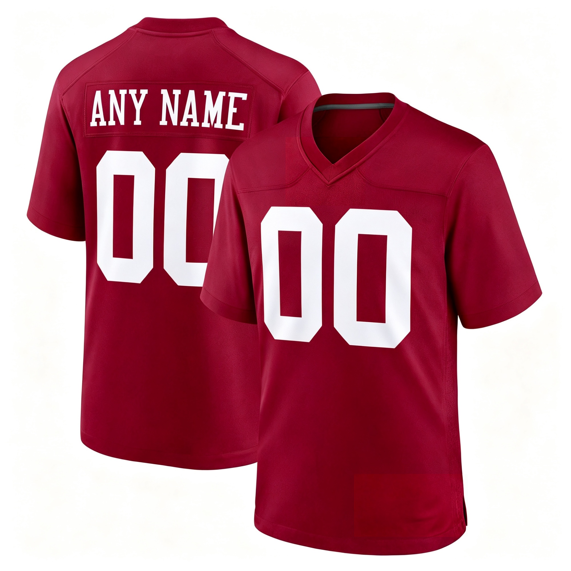 Men's Custom Burgundy Jersey