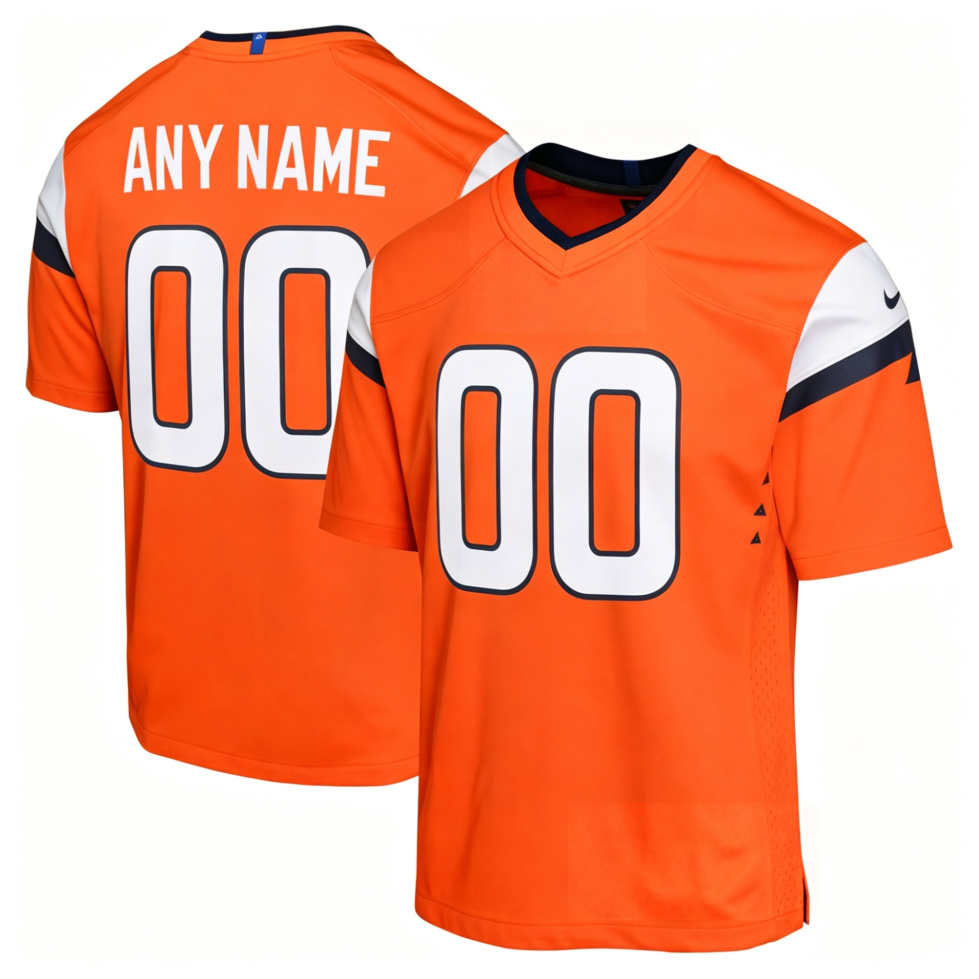 Youth Custom Orange Jersey