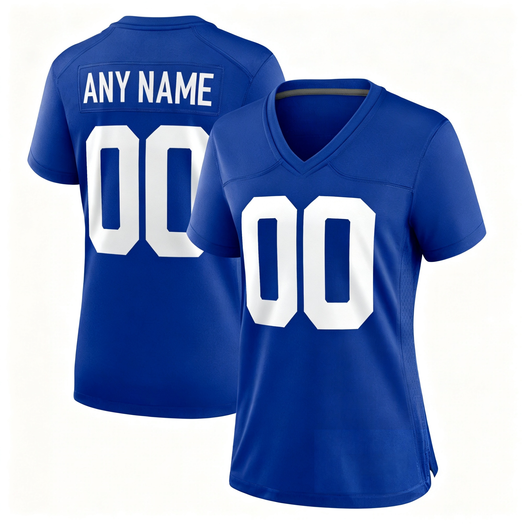 Women's Custom Royal Throwback Jersey