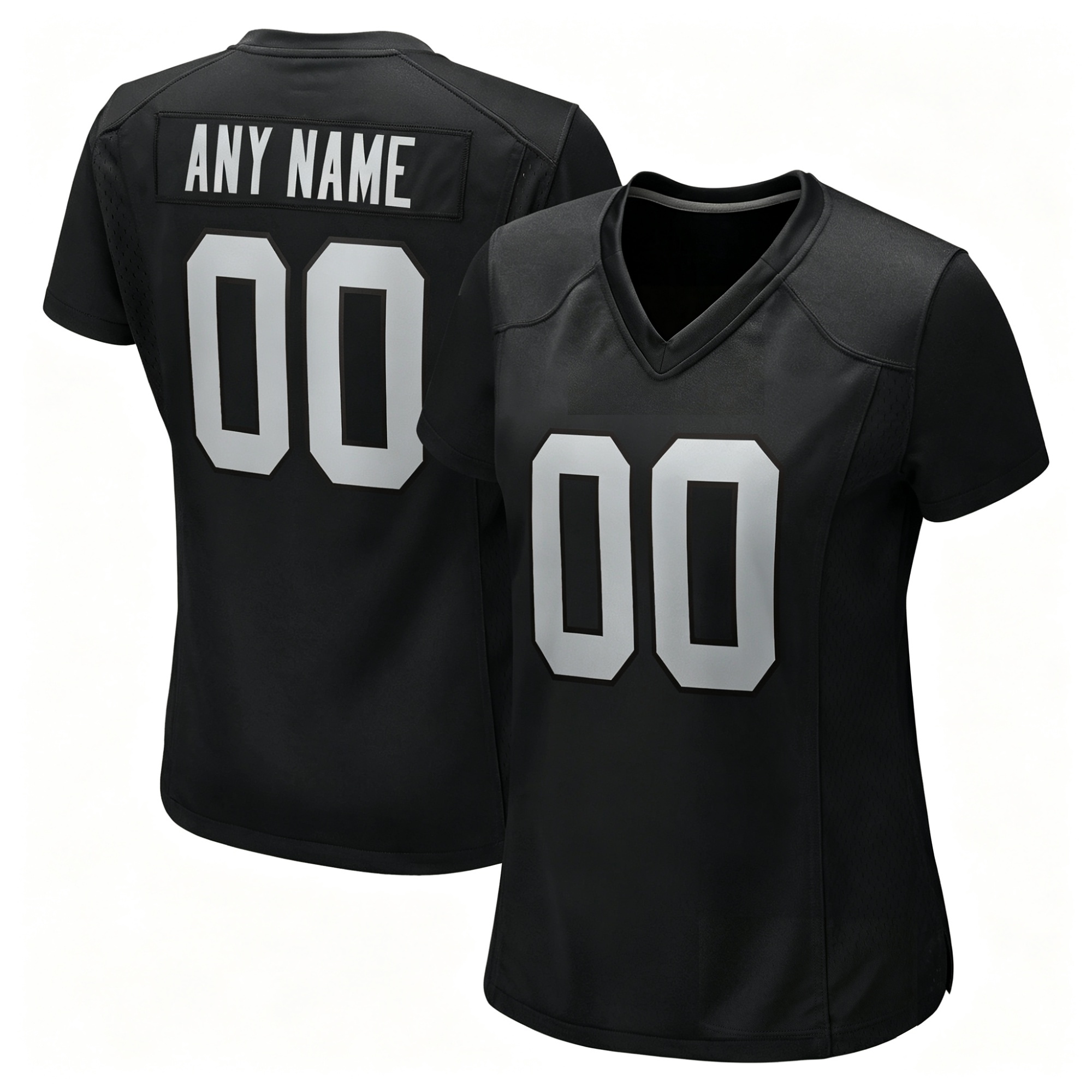 Women's Custom Black Jersey
