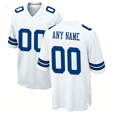 Men's Custom White Jersey
